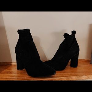 Black Stretchy Booties